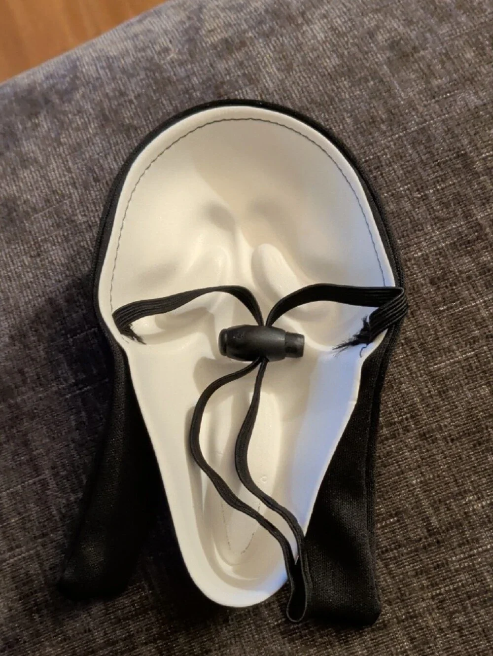 Pet Small Black Hooded Ghost Face Costume with Mask